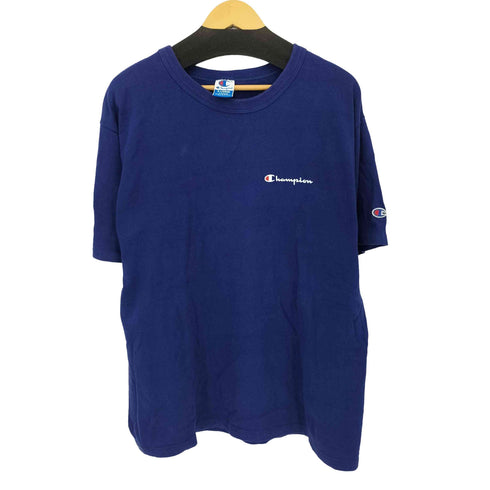 チャンピオン Champion 90S USA製 シングルステッチ スクリプトロゴ S/S Tシャツ メンズ import:XL