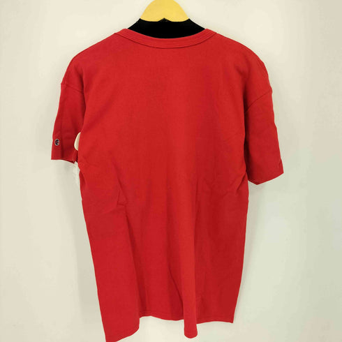 チャンピオン Champion 80S USA製 シングルステッチ フロントプリント S/S シティーTシャツ メンズ import:XL