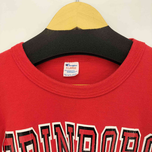 チャンピオン Champion 80S USA製 シングルステッチ フロントプリント S/S シティーTシャツ メンズ import:XL