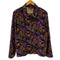 ブリッグスニューヨーク BRIGGS NEW YORK フラワー総柄シャツ レディース import:L