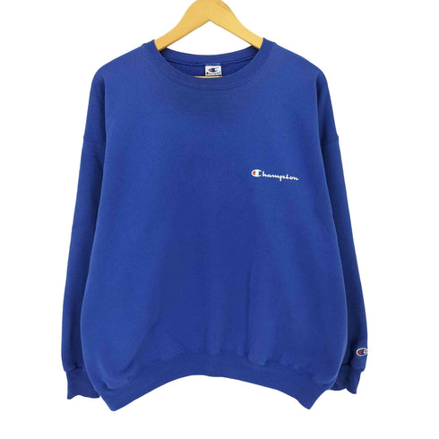 チャンピオン Champion 90S メキシコ製 スクリプトロゴ スウェット メンズ import:XL