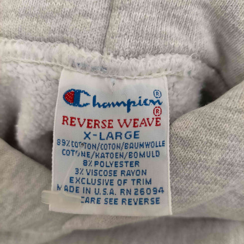 チャンピオン Champion USA製 刺繍タグ reverse weave フーディ washington and lee カレッジパーカー メンズ JPN:XL
