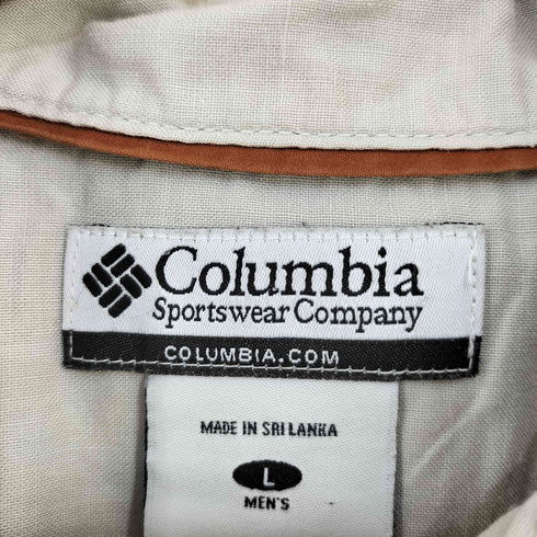 コロンビアスポーツウェア Columbia Sportswear S/S ラミーコットンシャツ メンズ import:L