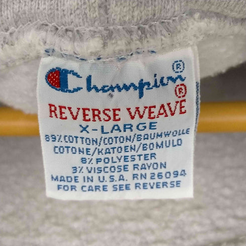 チャンピオン Champion USA製 刺繍タグ reverse weave フーディmichigan state カレッジパーカー メンズ JPN:XL