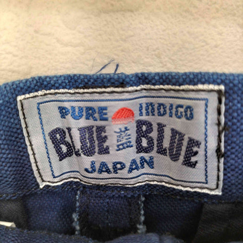 ブルーブルー BLUE BLUE 日本製 コットンリネン ハーフパンツ メンズ JPN:2