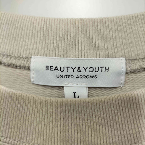 ビューティーアンドユースユナイテッドアローズ BEAUTY & YOUTH UNITED ARROWS R/W ショートスリーブ スウェット メンズ L