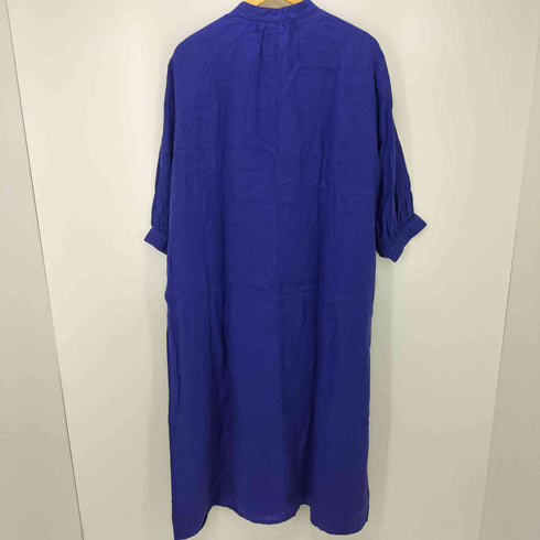フォグリネンワーク fog linen work リネン L/S シャツ ロング ワンピース レディース