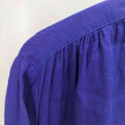 フォグリネンワーク fog linen work リネン L/S シャツ ロング ワンピース レディース