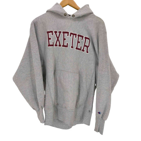 チャンピオン Champion USA製 刺繍タグ reverse weave フーディ exeter カレッジパーカー メンズ JPN:XL