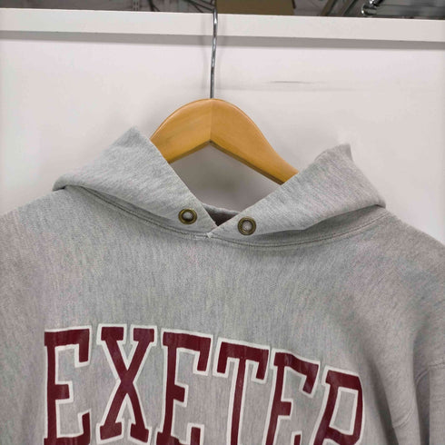 チャンピオン Champion USA製 刺繍タグ reverse weave フーディ exeter カレッジパーカー メンズ JPN:XL