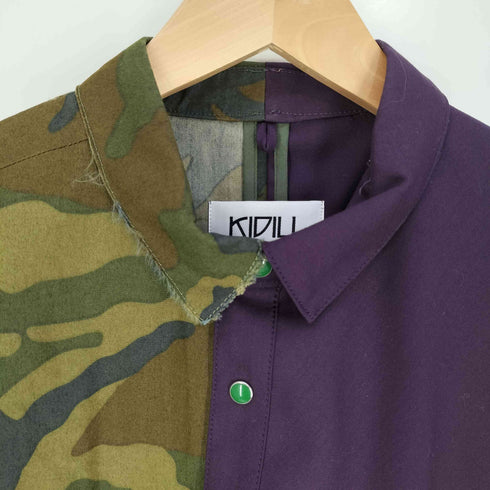 キディル KIDILL Western Military Docking Asymmetry Shirts ドッキング アシンメトリー シャツ メンズ FREE