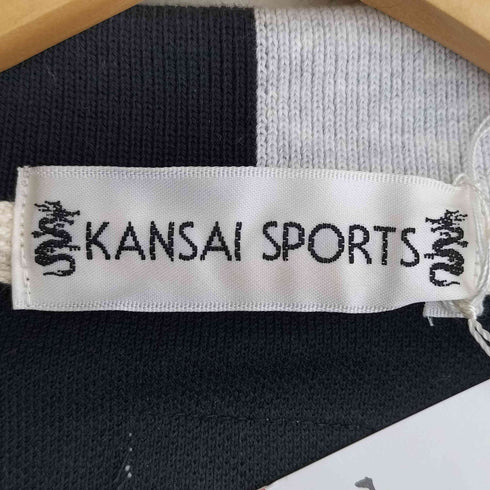 KANSAI SPORTS ツートン 龍 ポロシャツ メンズ JPN:M