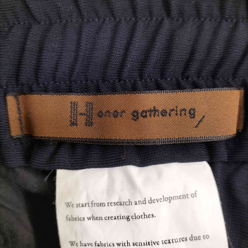 オナーギャザリング HONOR GATHERING サマーウールイージースラックス メンズ JPN:L