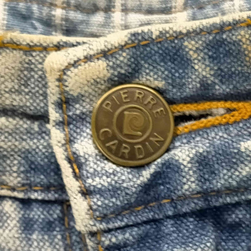 ピエールカルダン pierre cardin ケミカルタックテーパードデニムパンツ メンズ W32 L32