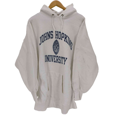 チャンピオン Champion USA製 トリコタグ reverse weave フーディ jphns hopkins 染み込み カレッジパーカー メンズ JPN:XXL
