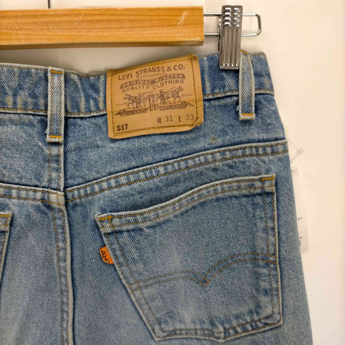 リーバイス Levis オレンジタブ ボタン裏575刻印 517 フレアデニムパンツ メンズ W31 L33
