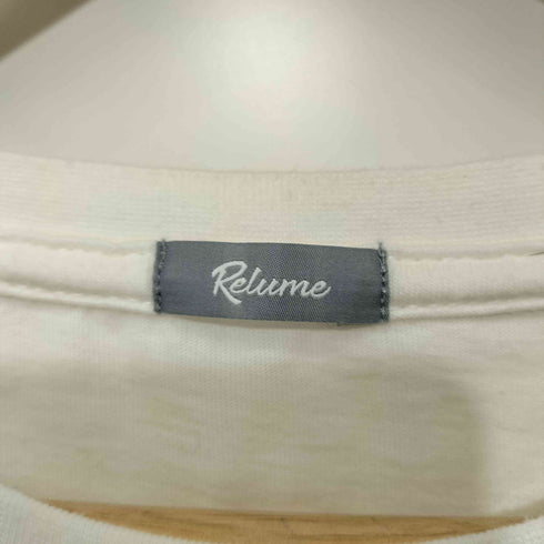 ジャーナルスタンダードレリューム JOURNAL STANDARD relume レイヤードラウンド スリットTシャツ メンズ L