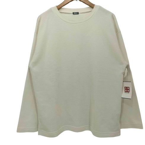 ジャーナルスタンダードレリューム JOURNAL STANDARD relume BACK BRUSH ワッフル クルーネック L/S メンズ L