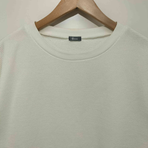 ジャーナルスタンダードレリューム JOURNAL STANDARD relume BACK BRUSH ワッフル クルーネック L/S メンズ L