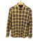 ユニクロ UNIQLO OLD 猫目ボタン ヘビーネルシャツ メンズ JPN:M