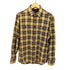 ユニクロ UNIQLO OLD 猫目ボタン ヘビーネルシャツ メンズ JPN:M