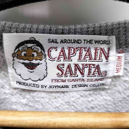 キャプテンサンタ CAPTAIN SANTA 90S フロントプリントデザインスウェット レディース import:M