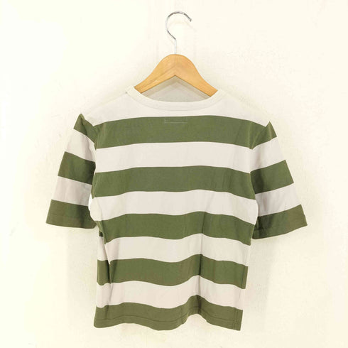 アニエスベー agnes b. PARIS クルーネック ボーダー S/S Tシャツ レディース JPN:2