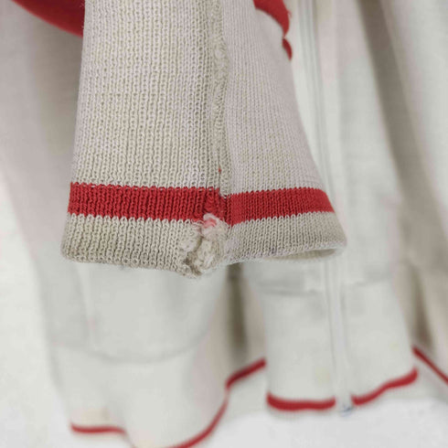 ナイキ NIKE 70~80s オレンジタグ バイカラー ワンポイント刺繍 ハイネックトラックジャケット メンズ JPN:M