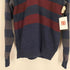 メローナ MERONA ボーダM柄 ポロ コットン ニット セーター メンズ import:M