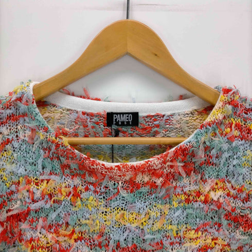 パメオポーズ Pameo Pose Fancy Yarn Sweater レディース FREE