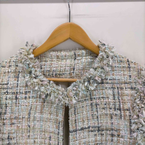 ELFRANK tweedジレ レディース
