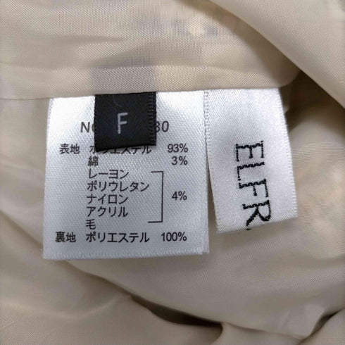 ELFRANK tweedジレ レディース
