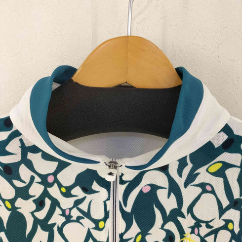 マンシングウェア Munsingwear ペンギン 総柄 ハーフジップトップス メンズ JPN:L