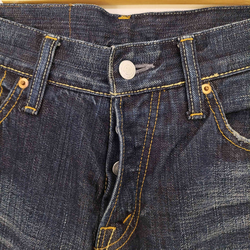 DAVID OLIVE ACCESSORIES 花 スタッズ ブーツカット デニム メンズ 31