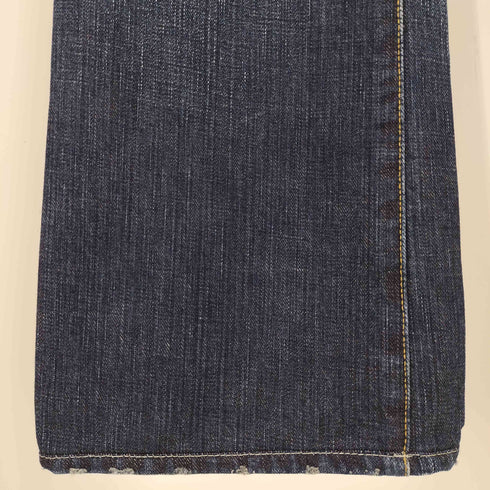 DAVID OLIVE ACCESSORIES 花 スタッズ ブーツカット デニム メンズ 31