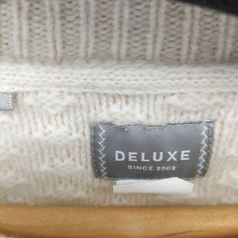 デラックス DELUXE Lot.D3097 ウール100 クルーネックニット メンズ US:40