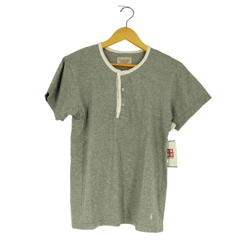 ポロラルフローレン POLO RALPH LAUREN 裾ポニー刺繍 ヘンリーネックTシャツ メンズ import:L