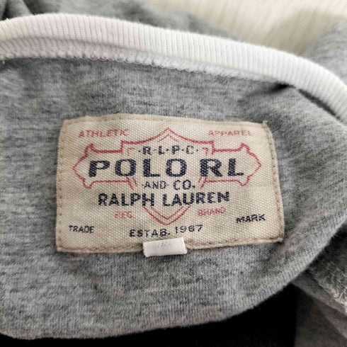 ポロラルフローレン POLO RALPH LAUREN 裾ポニー刺繍 ヘンリーネックTシャツ メンズ import:L