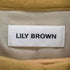 リリーブラウン Lily Brown ボウタイビーバーコート レディース FREE