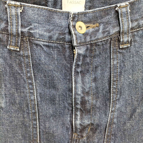 T-ASSAC BAKER PANTS ワイド デニム ベイカー パンツ レディース