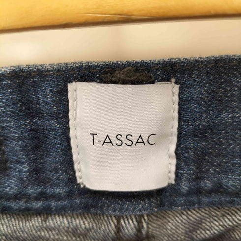 T-ASSAC BAKER PANTS ワイド デニム ベイカー パンツ レディース