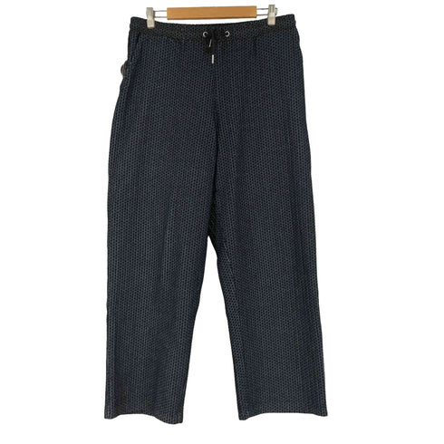 カンビオ CAMBIO Accordion Jacquard Denim Wide Straight Pants メンズ JPN:L