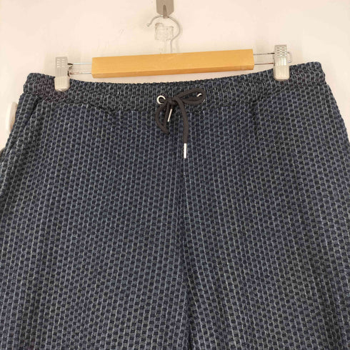カンビオ CAMBIO Accordion Jacquard Denim Wide Straight Pants メンズ JPN:L