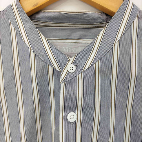 ミロック Milok NO COLLAR SHIRT メンズ JPN:44