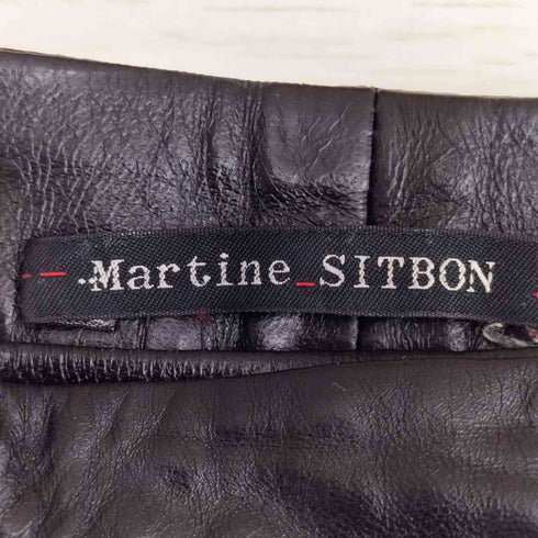 Martine SITBON フランス製 レザー パンツ メンズ 48