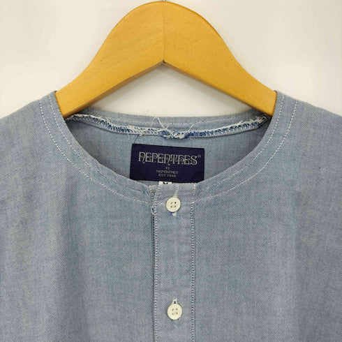 ネペンテス NEPENTHES シャンブレー L/S TEE メンズ JPN:M