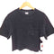 ORIGINAL Charcoal クロップド パイル ポケット S/S Tシャツ レディース FREE