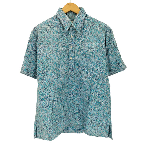 カラヘオ KALAHEO 90s ハワイ製 S/Sプルオーバーシャツ メンズ import:L