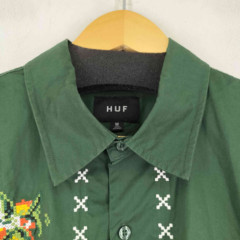 ハフ HUF MIDNIGHT ORGANIC POMONA WORK SHIRT メンズ import:M