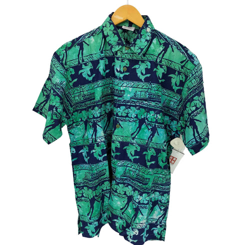 RUM REGGAE 総柄 ショートスリーブシャツ メンズ import:S